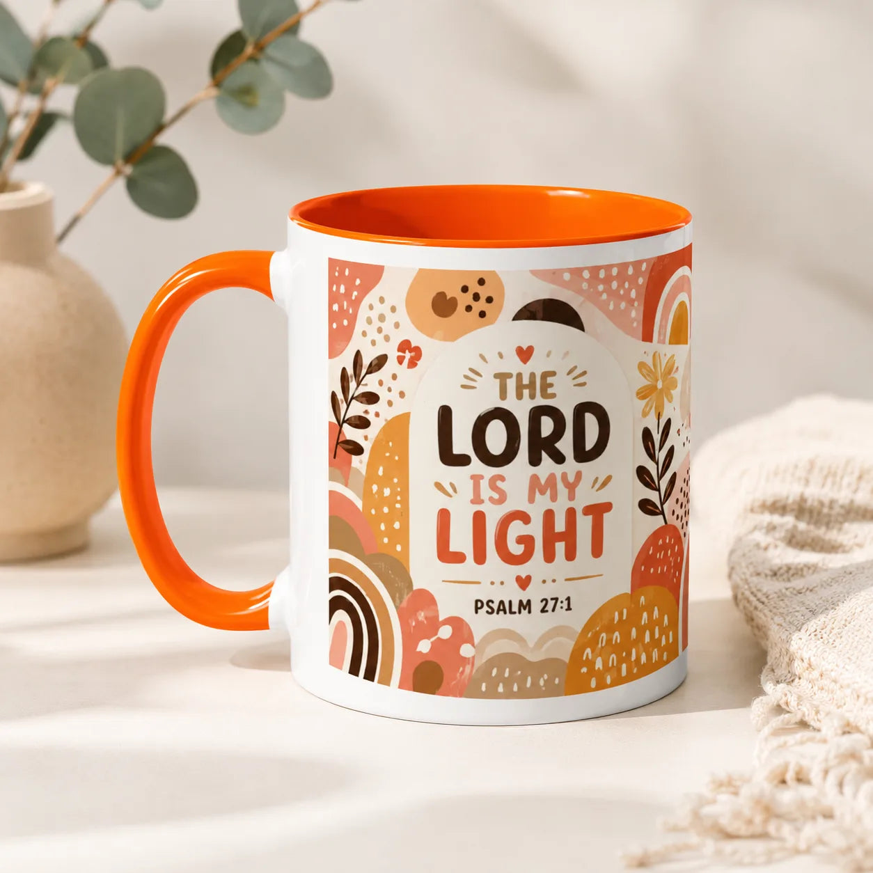 Christian Mug with Color Inside