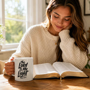 White glossy mug