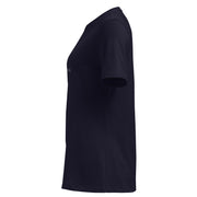 Jesus Is King women's relaxed t-shirt, navy left side view